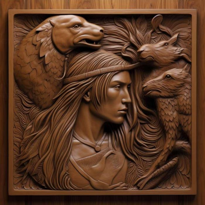 نموذج ثلاثي الأبعاد لآلة CNC 3D Art 